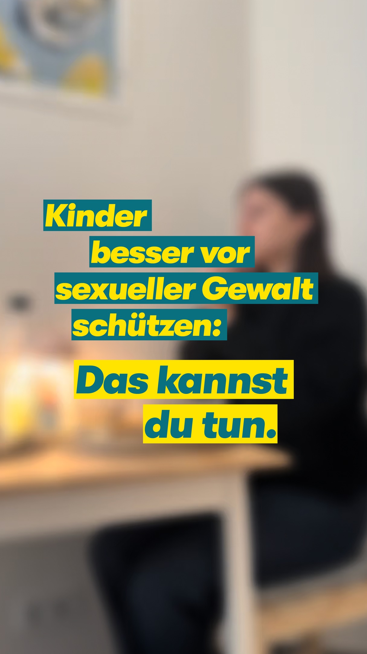 Kinder besser vor Missbrauch schützen – 7 Tipps in 7 Wochen.
Mit dem #NichtWegschieben Messenger-Kurs bekommst du einfache Tipps, wie du Kinder wirksam vor sexueller Gewalt schützen kannst.
💡 7 Wochen – 7 Tipps:
In kurzen Videos, Textimpulsen und kleinen Aufgaben lernst du Schritt für Schritt, wie du Kindern helfen kannst, über ihren Körper zu bestimmen und Vertrauen aufzubauen – damit sie wissen: Ich darf Nein sagen. Und ich darf alles erzählen.
🤳 Melde dich jetzt kostenlos an: nicht-wegschieben.de/kurs
📎 Mehr Infos und Materialien zu allen 7 Tipps findest du auf unserer Website.
Hinweis: Die Maßnahme ist zeitlich begrenzt, im Anschluss werden ALLE erhobenen Daten gelöscht.
#MessengerKurs #Missbrauchsbeauftragte