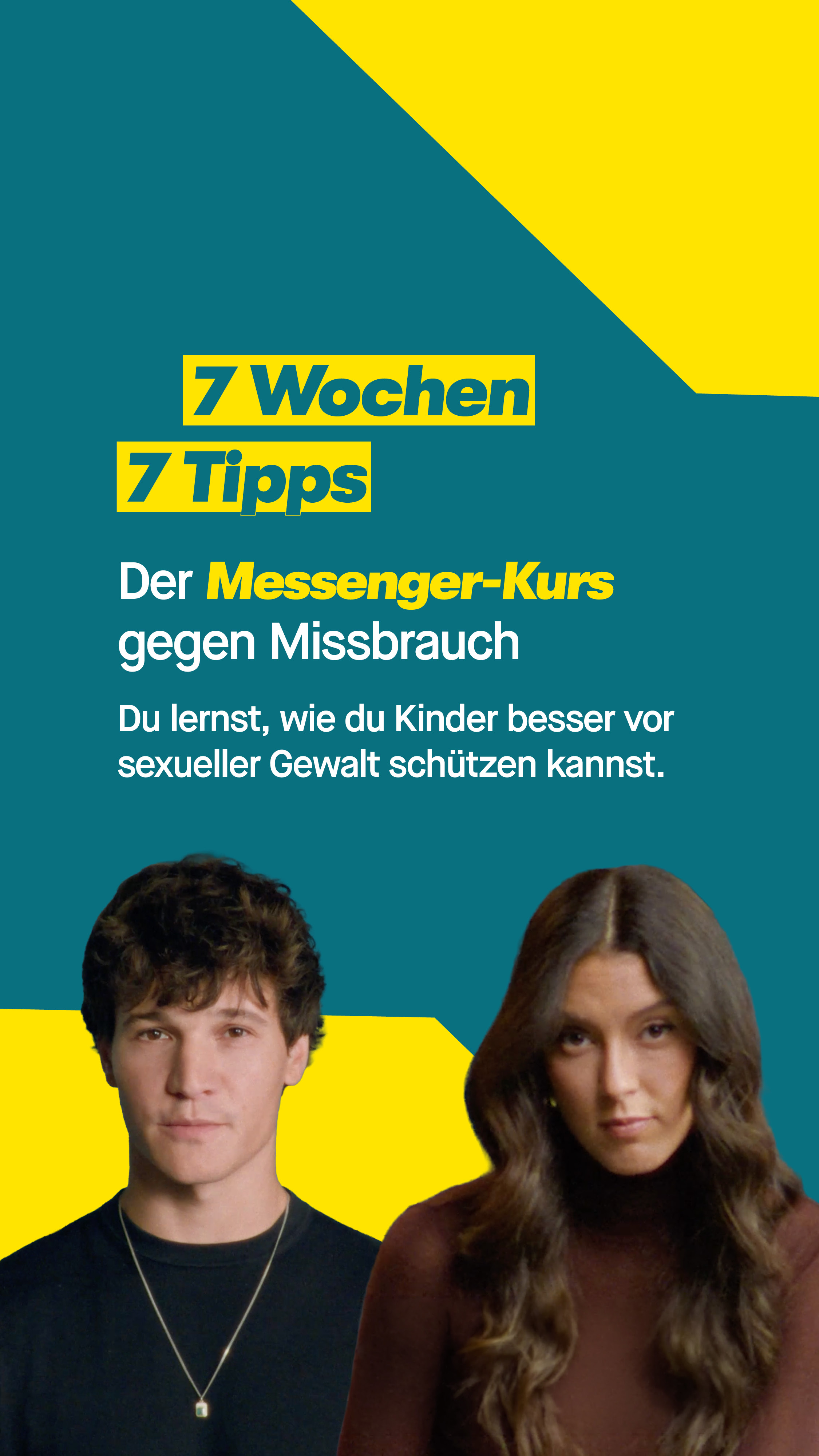 🚨 Täterstrategien ins Leere laufen lassen – 7 Tipps in 7 Wochen.
Missbrauchstäter und -täterinnen nutzen gezielt aus, dass sich die meisten im Alltag zu wenig mit dem Thema sexueller Missbrauch beschäftigen. Kinder brauchen Erwachsene, die hinschauen, zuhören und handeln.
Mit dem kostenlosen #NichtWegschieben WhatsApp-Kurs lernst du:
✔️ wie du Kinder stärkst,
✔️ wie du mit ihnen über Gefühle, Körper und Grenzen sprichst und
✔️ worauf Erwachsene achten sollen, um Kinder besser zu schützen.
Schieb deine Verantwortung nicht weg. Kinderschutz beginnt im Alltag.
🤳 Jetzt kostenlos anmelden: nicht-wegschieben.de/kurs
#Kinderschutz #UBSKM #ElternTipps #Missbrauchsbeauftragte #NichtWegschieben