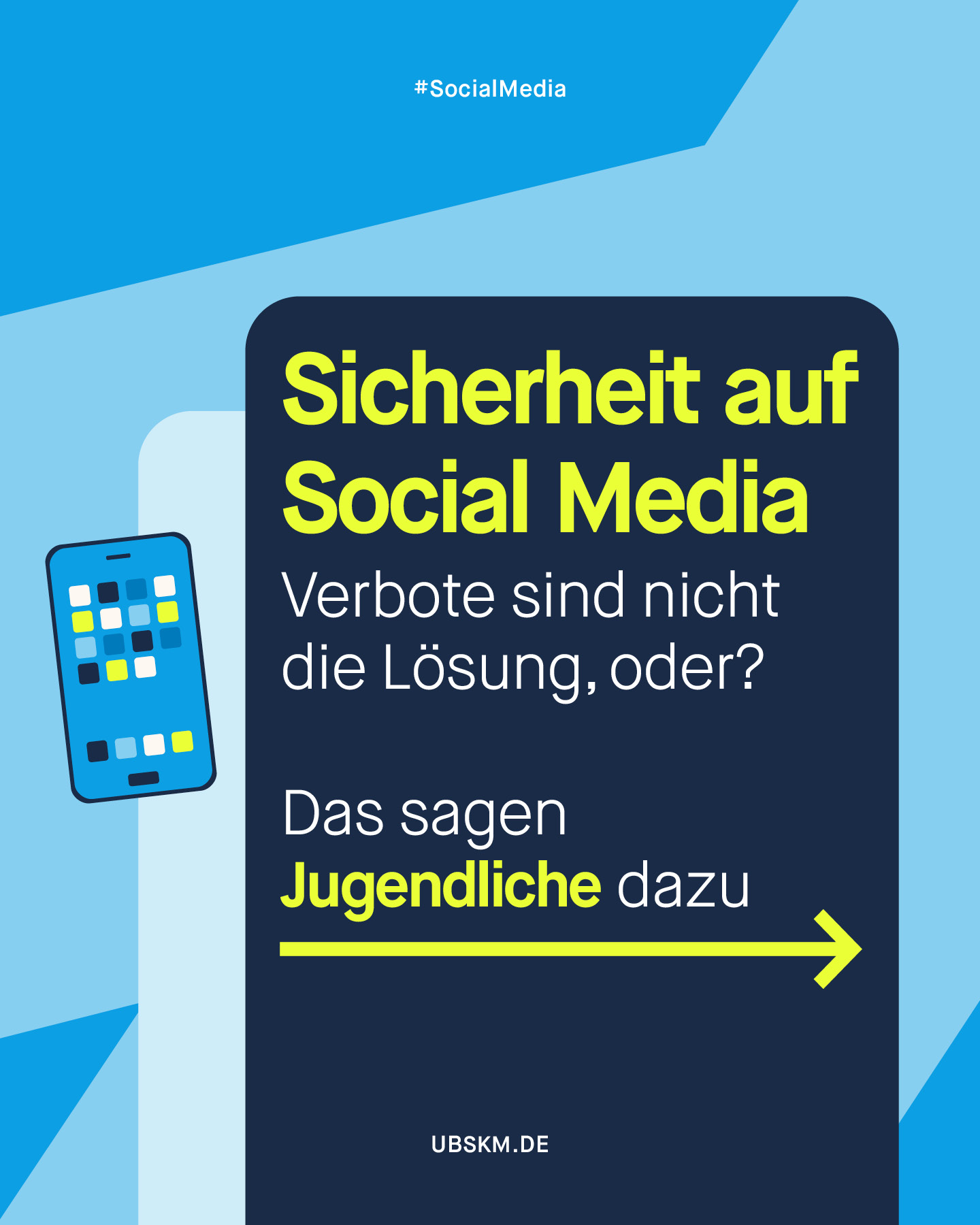 !B Wenn man Jugendliche zum Thema Sicherheit auf Social Media befragt, sind Verbote keine Lösung – das zeigt eine aktuelle, repräsentative Umfrage unter 14- bis 16-Jährigen, die im Auftrag von @unicef_deutschland durchgeführt wurde. Jugendliche sehen hier die Plattformbetreiber in der Pflicht, für Jugendschutz zu sorgen, und wünschen sich bessere Filter, klarere Schutzeinstellungen und leicht zugängliche Hilfsangebote.
Einige Plattformen bieten bereits erweiterte Schutzfunktionen für Kinder und Jugendliche. Ein Beispiel ist die Elternaufsicht bei den Teen-Konten (für Nutzer unter 18 Jahren) von Instagram. Dort können Eltern sehen, mit wem ihre Kinder zuletzt Kontakt hatten, die Nutzungszeiten überprüfen und die Sicherheitseinstellungen anpassen. Voraussetzung hierfür ist jedoch, dass bei der Profilerstellung das tatsächliche Alter angegeben wird.
Umso wichtiger ist die Rolle von Eltern und Erziehungspersonen. Sie benötigen Wissen, um Kinder und Jugendliche beim sicheren Umgang mit sozialen Netzwerken unterstützen zu können. Hilfreiche Tipps und Orientierung zur Medienerziehung @initiative_schau_hin.
Was haltet ihr von der Debatte über Social-Media-Verbote und Altersbeschränkungen? 💬
#Jugendschutz #UBSKM #Missbrauchsbeauftragte #Prävention #DigitaleGewalt